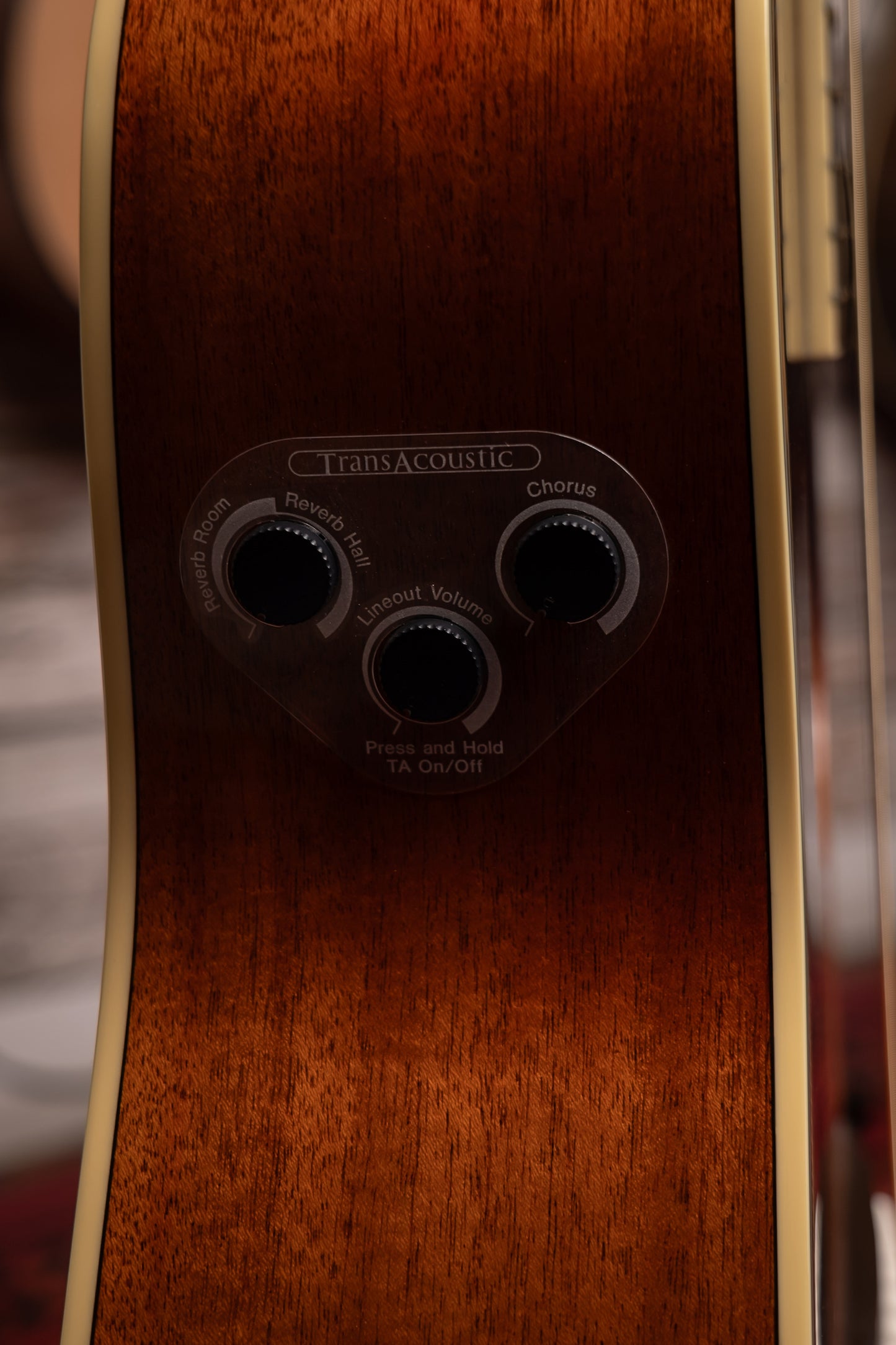 Yamaha FG-TA TransAcoustic Dreadnought Guitar - Brown Sunburst