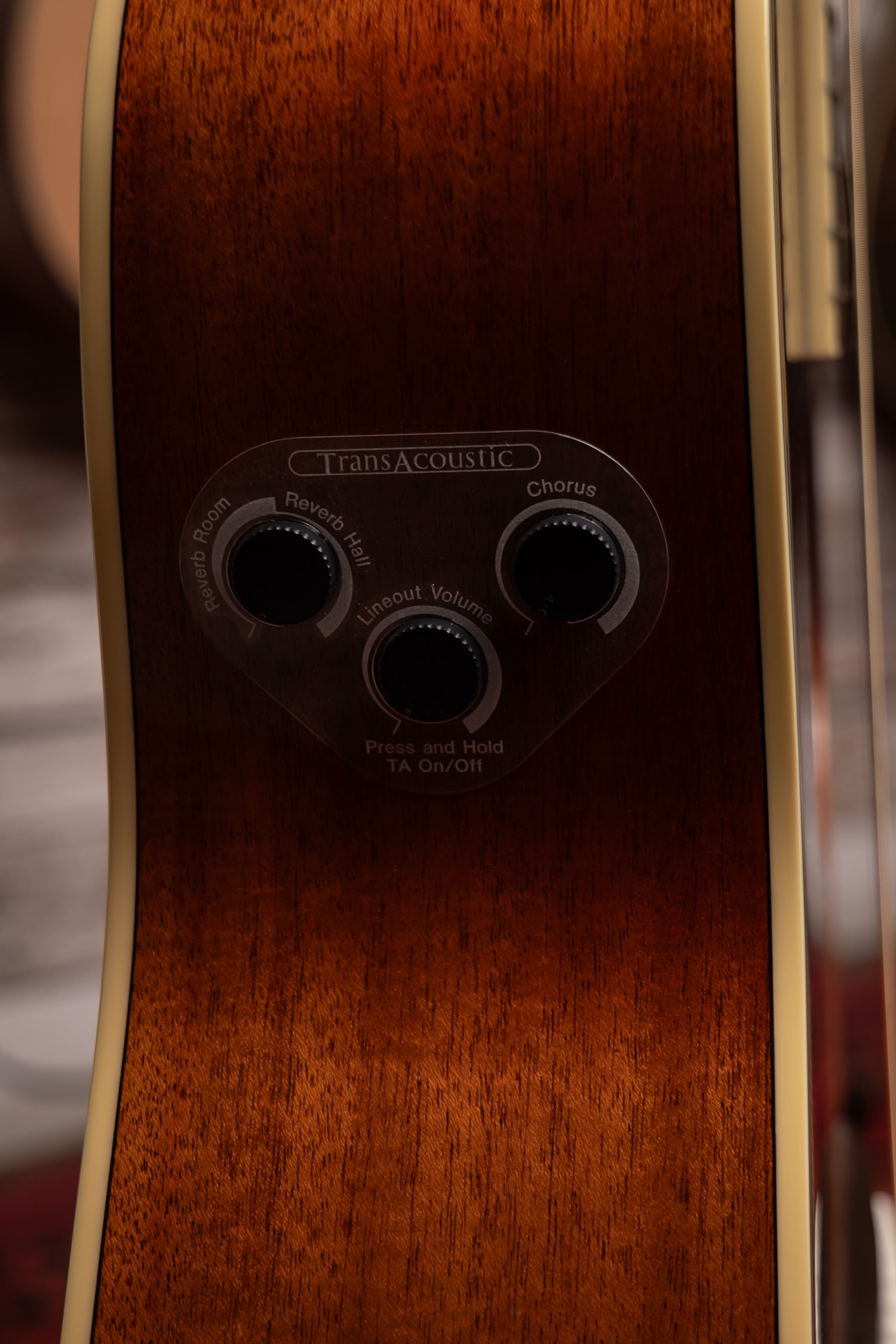 Yamaha FG-TA TransAcoustic Dreadnought Guitar - Brown Sunburst