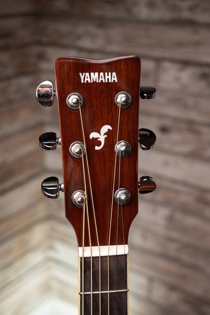 Yamaha FGC-TA TransAcoustic Dreadnought Acoustic-Electric Guitar - Brown Sunburst