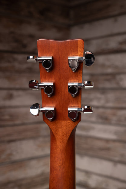 Yamaha FGC-TA TransAcoustic Dreadnought Acoustic-Electric Guitar - Brown Sunburst