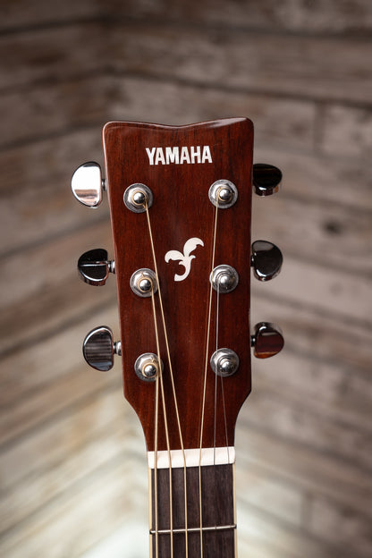 Yamaha FGC-TA TransAcoustic Dreadnought Acoustic-Electric Guitar - Brown Sunburst