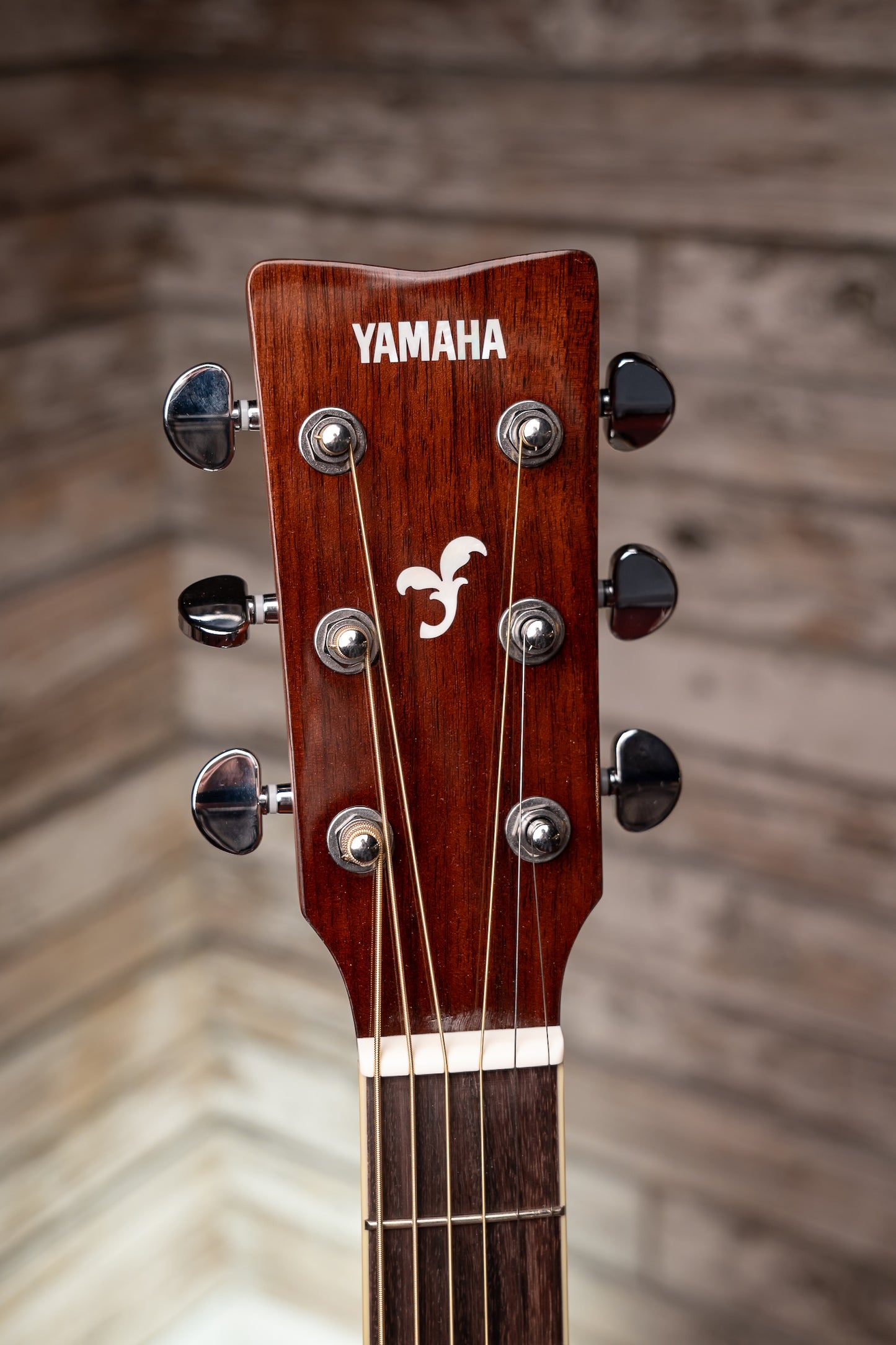 Yamaha FS-TA TransAcoustic Acoustic-Electric Concert Guitar - Vintage Tint