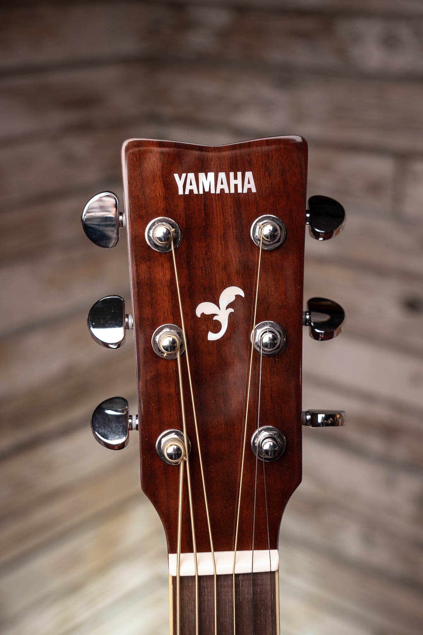 Yamaha FG-TA TransAcoustic Dreadnought Guitar - Brown Sunburst