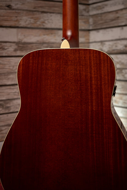 Yamaha FG-TA TransAcoustic Dreadnought Guitar - Brown Sunburst