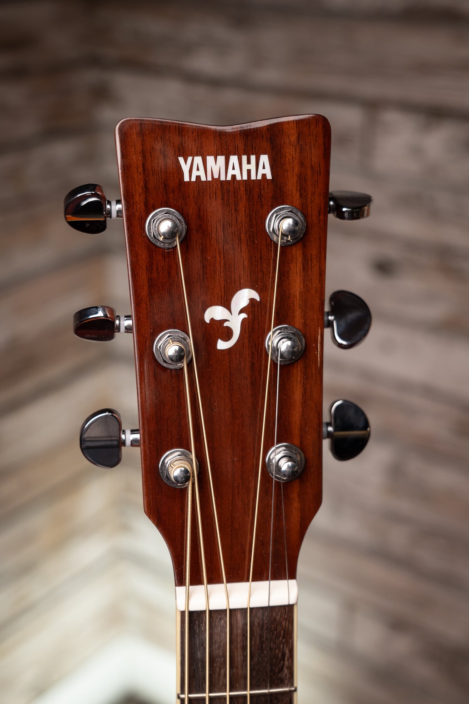 Yamaha FG-TA TransAcoustic Acoustic-Electric Dreadnought Guitar - Vintage Tint