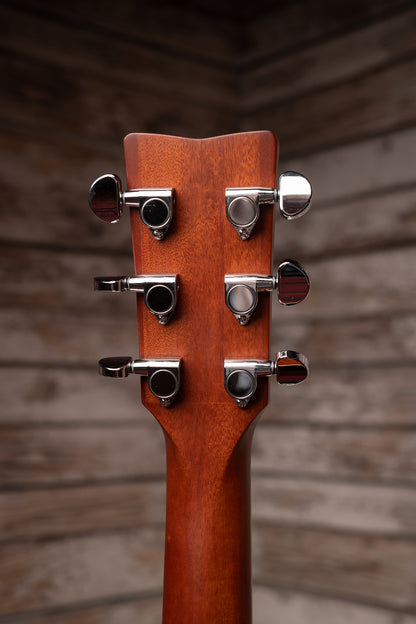 Yamaha FGC-TA TransAcoustic Dreadnought Acoustic-Electric Guitar - Brown Sunburst