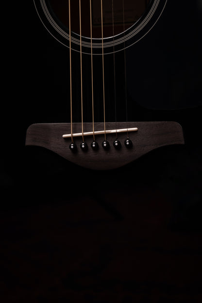 Yamaha FGC-TA TransAcoustic Guitar - Black