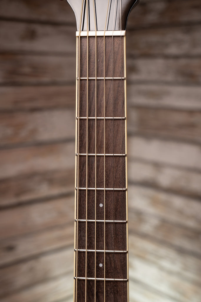 Yamaha FG-TA TransAcoustic Dreadnought Guitar - Black