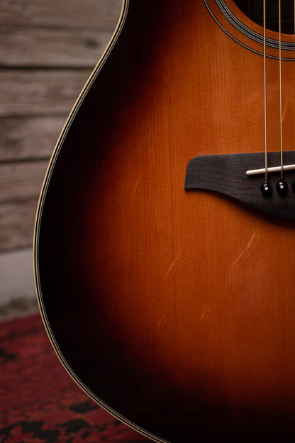 Yamaha FS-TA TransAcoustic Concert Acoustic Guitar - Brown Sunburst