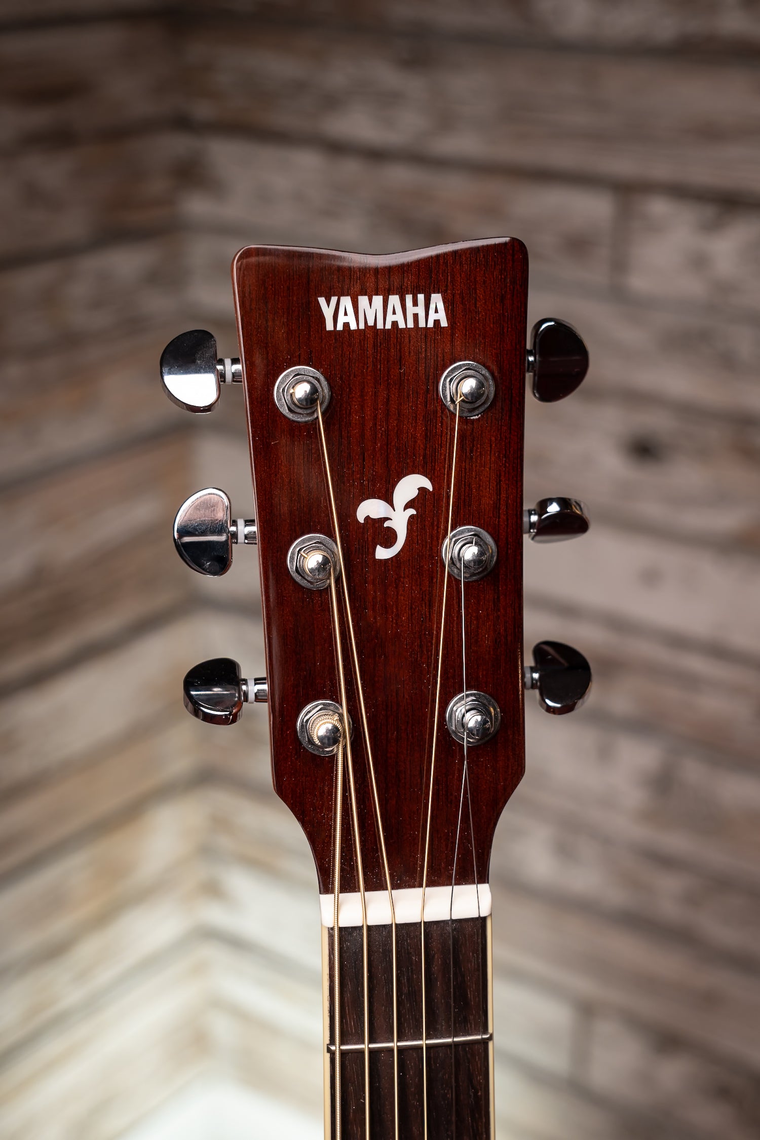 Yamaha FS-TA TransAcoustic Acoustic-Electric Concert Guitar - Vintage Tint
