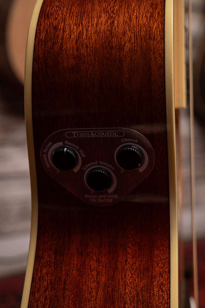Yamaha FS-TA TransAcoustic Acoustic-Electric Concert Guitar - Vintage Tint