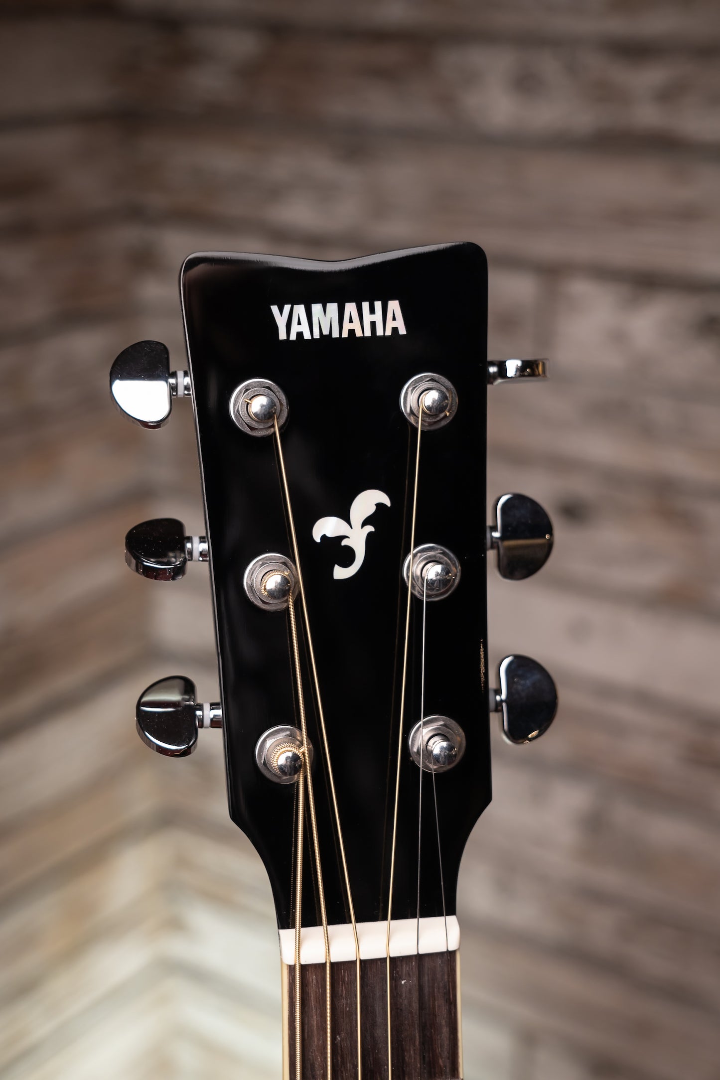 Yamaha FG-TA TransAcoustic Dreadnought Guitar - Black