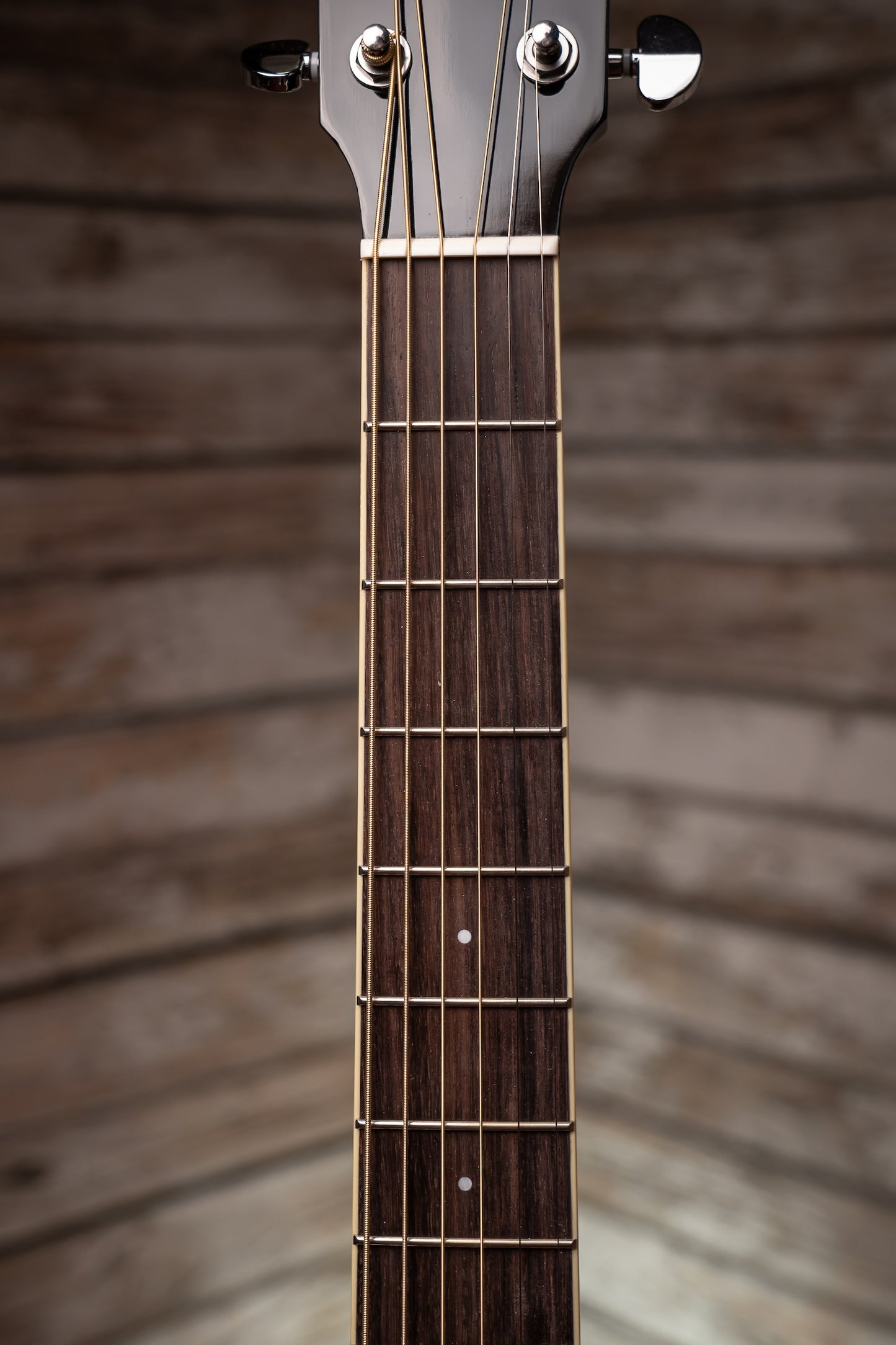 Yamaha FG-TA TransAcoustic Dreadnought Guitar - Black