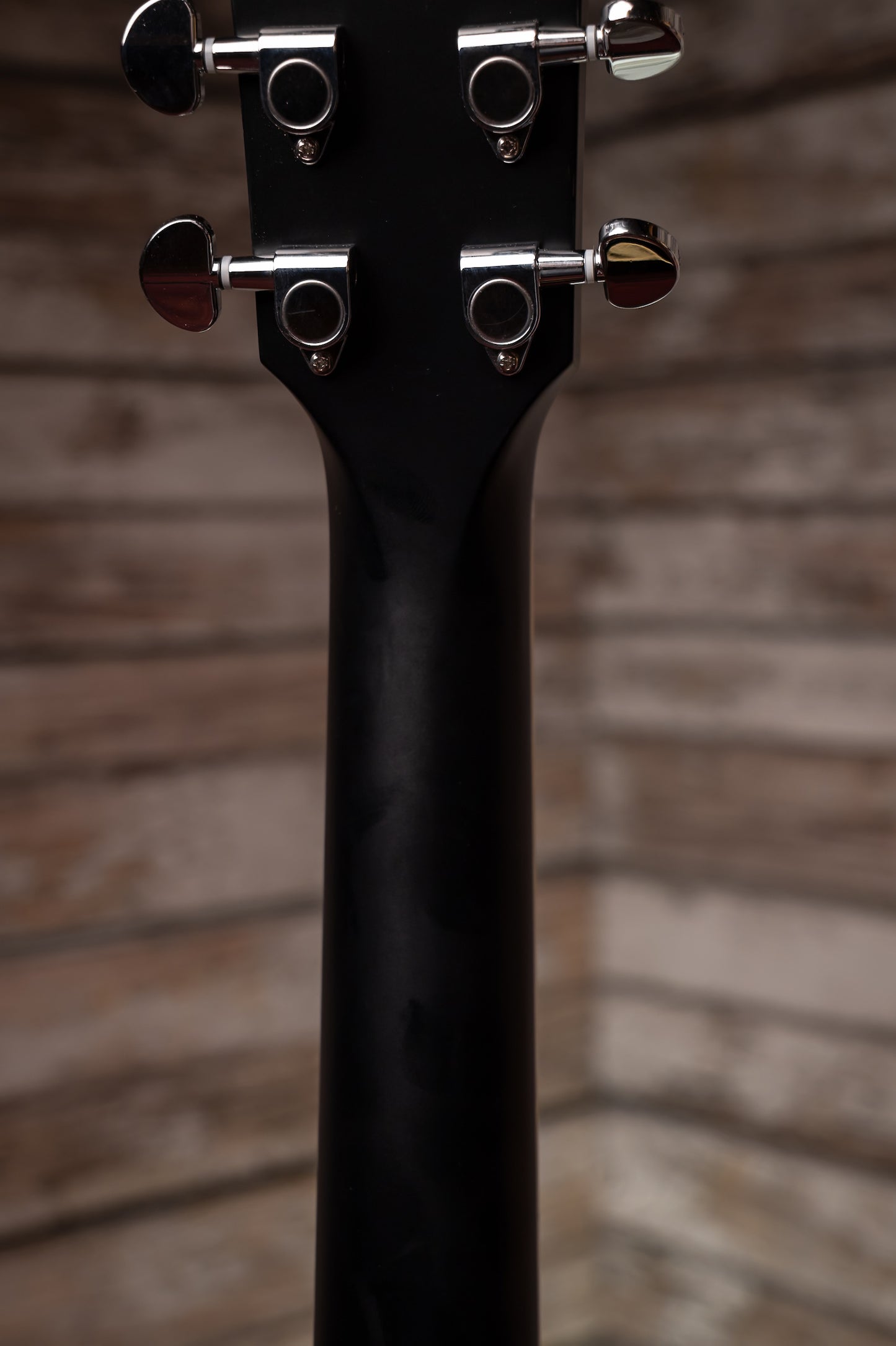 Yamaha FG-TA TransAcoustic Dreadnought Guitar - Black