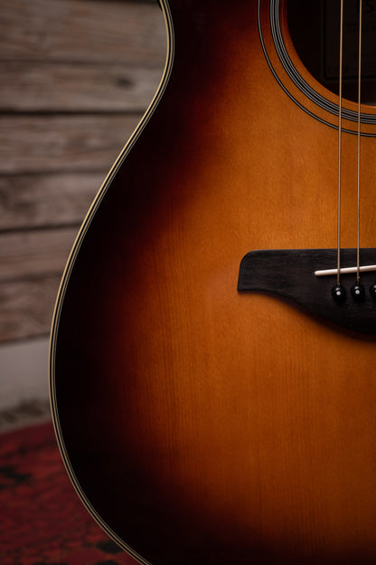 Yamaha FS-TA TransAcoustic Concert Acoustic Guitar - Brown Sunburst