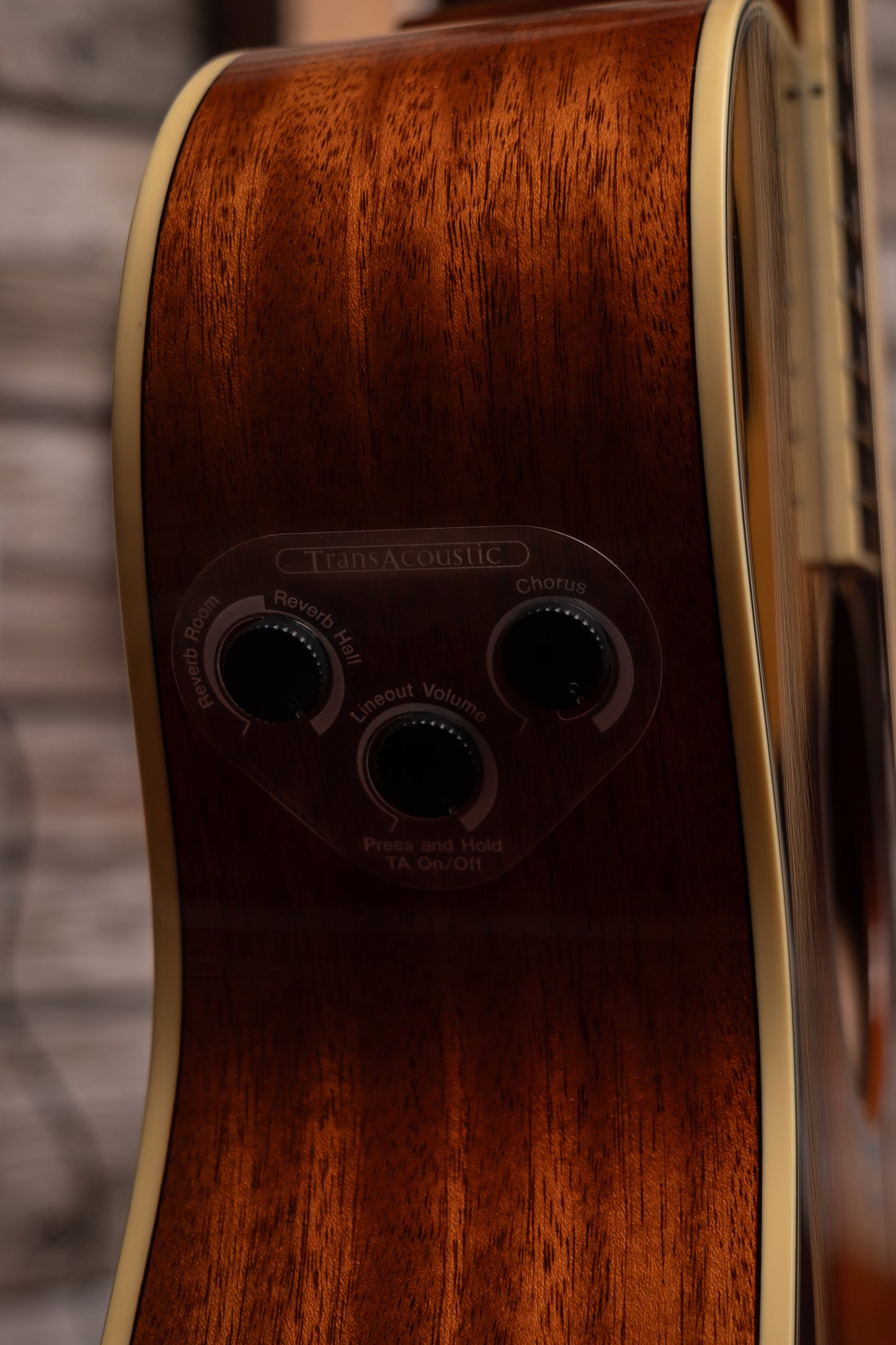 Yamaha FS-TA TransAcoustic Concert Acoustic Guitar - Brown Sunburst