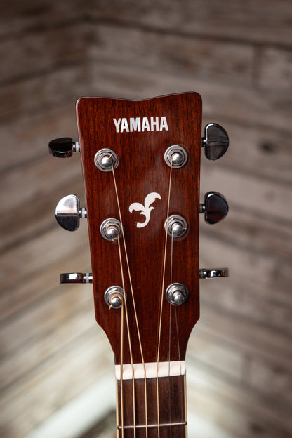Yamaha FG-TA TransAcoustic Dreadnought Guitar - Brown Sunburst