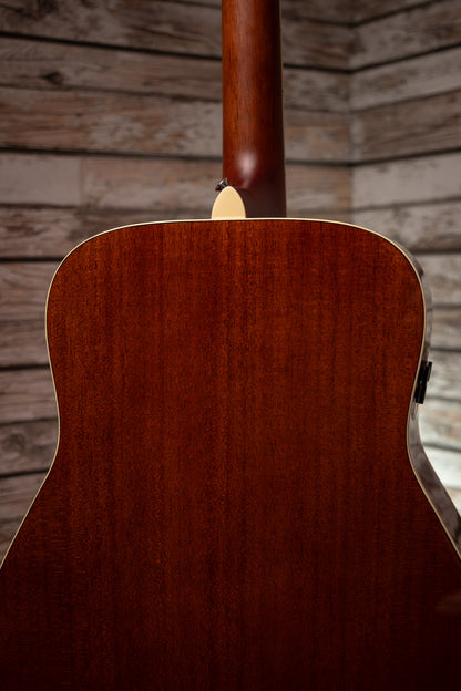 Yamaha FG-TA TransAcoustic Dreadnought Guitar - Brown Sunburst