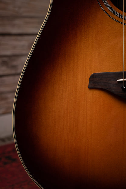 Yamaha FGC-TA TransAcoustic Dreadnought Acoustic-Electric Guitar - Brown Sunburst