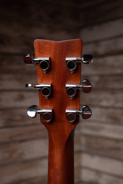 Yamaha FGC-TA TransAcoustic Dreadnought Acoustic-Electric Guitar - Brown Sunburst