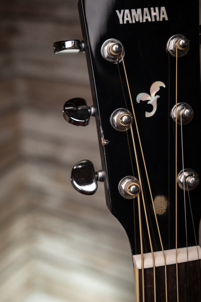Yamaha FGC-TA TransAcoustic Guitar - Black