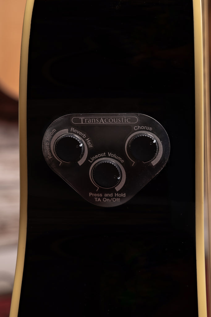 Yamaha FGC-TA TransAcoustic Guitar - Black