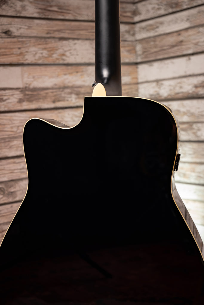 Yamaha FGC-TA TransAcoustic Guitar - Black