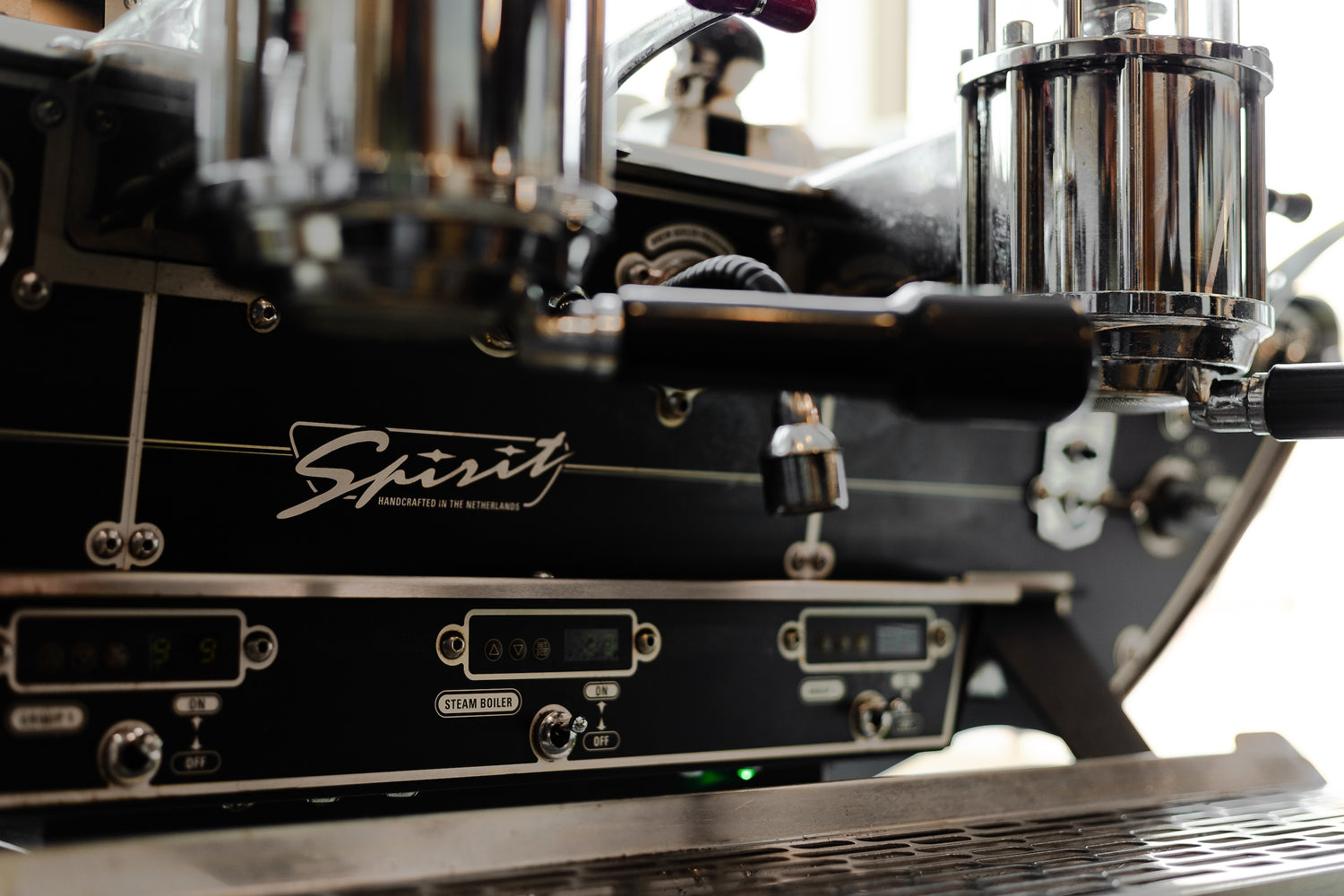 Spirit Coffee machine at Walt Grace Vintage