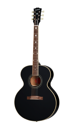 Epiphone J-180 LS Acoustic-Electric Guitar - Ebony