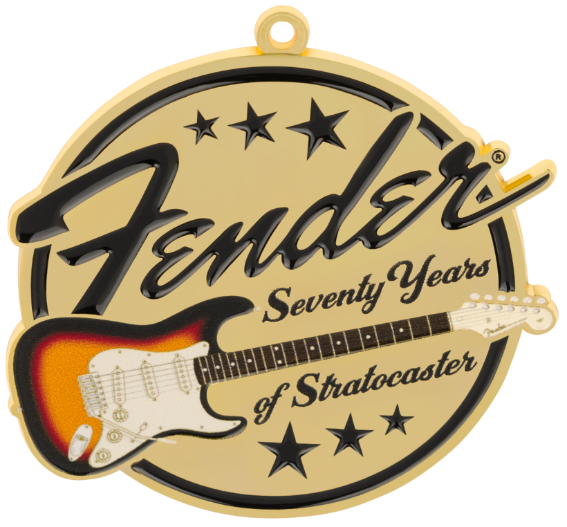 Fender Stratocaster 70th Anniversary Limited Edition Ornament 2024