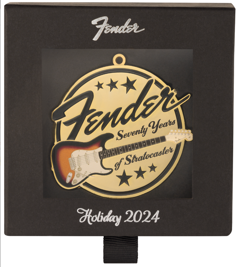 Fender Stratocaster 70th Anniversary Limited Edition Ornament 2024