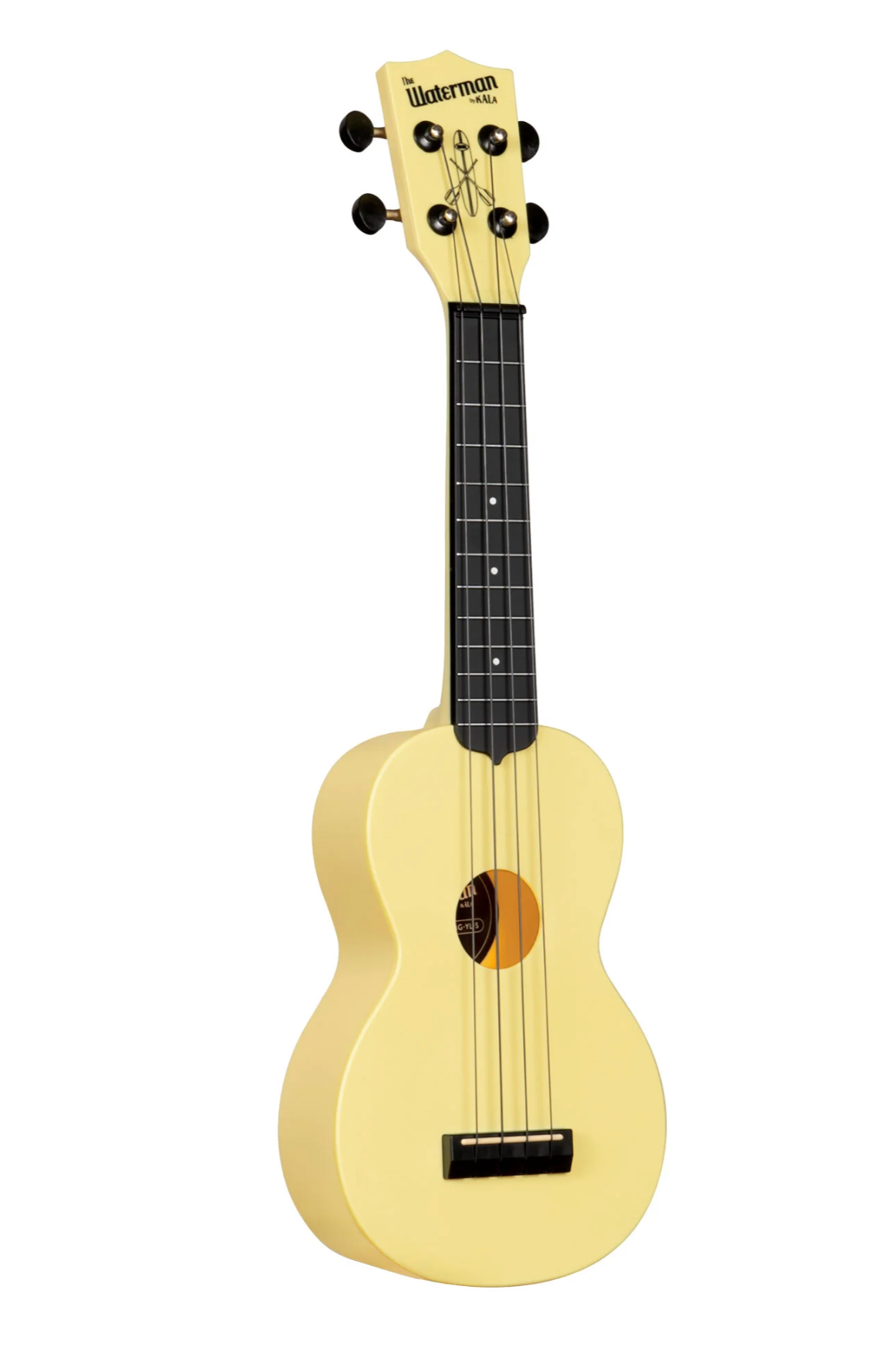 Kala The Waterman Soprano Ukulele - Starlight Yellow