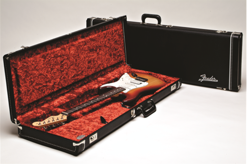 Fender G&G Deluxe Hardshell Case for Stratocaster and Telecaster - Black