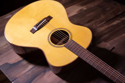 Bedell Bahia Orchestra Adirondack Spruce Brazilian Rosewood Acoustic Guitar - Natural