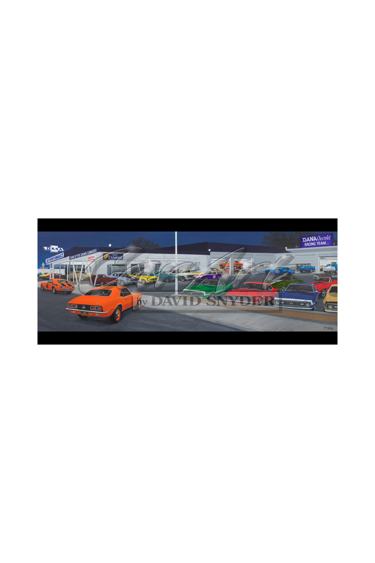 "Dana Chevrolet" Limited Edition Print
