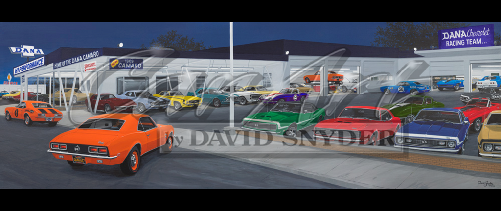 "Dana Chevrolet" Limited Edition Print