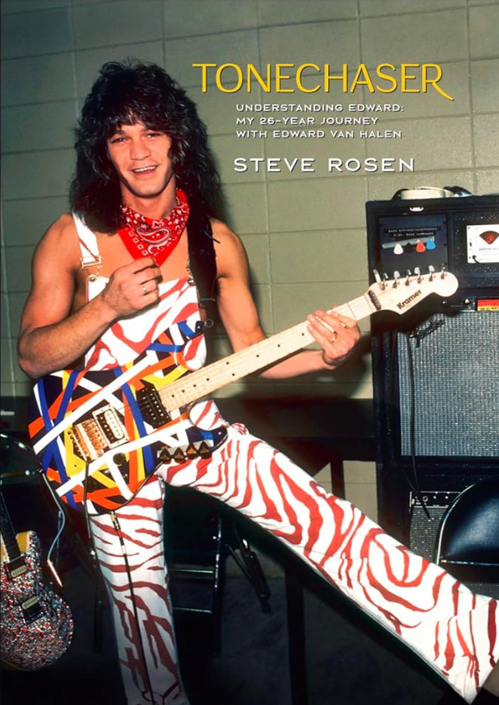 Tonechaser Eddie Van Halen Book - Signed by Steven Rosen