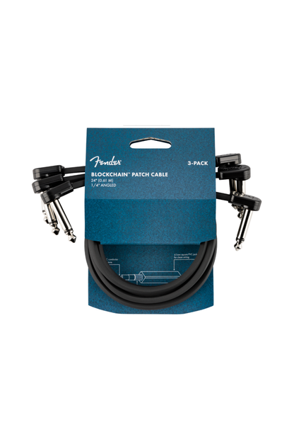 Fender Blockchain Patch Cable 24” 3-Pack