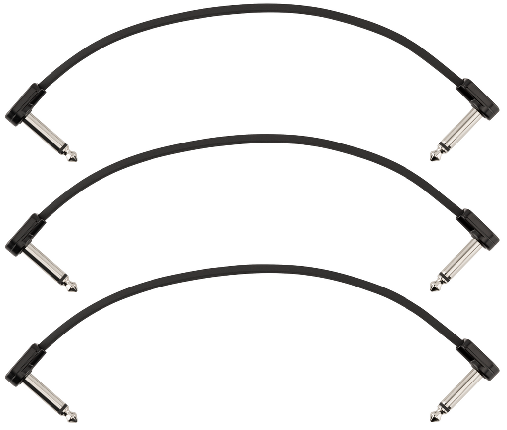 Fender Blockchain Patch Cable 8” 3-Pack