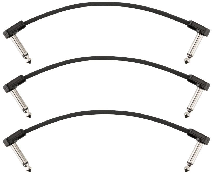 Fender Blockchain Patch Cable 6” 3-Pack