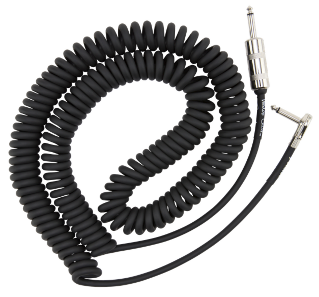 Fender Jimi Hendrix Voodoo Child Coiled Cable - Black