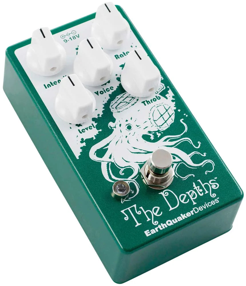 EarthQuaker Devices The Depths Optical Vibe Machine Pedal