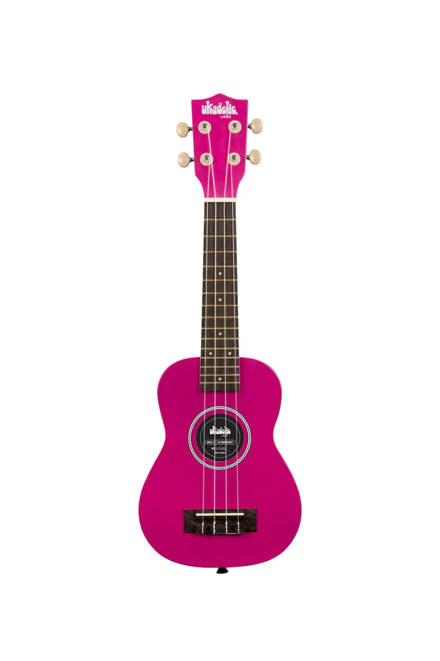 Kala Ukadelic Soprano Ukulele - Dragon Fruit
