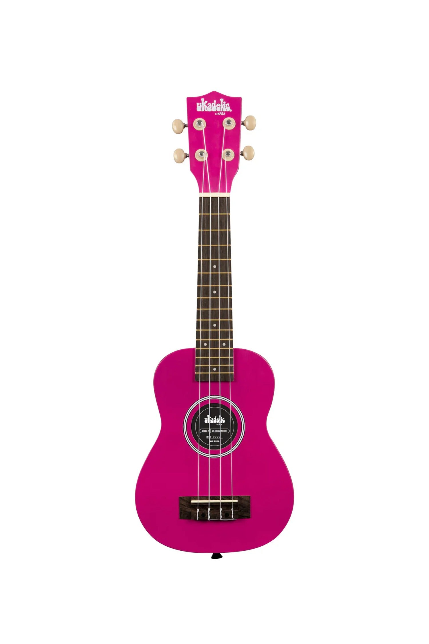 Kala Ukadelic Soprano Ukulele - Dragon Fruit