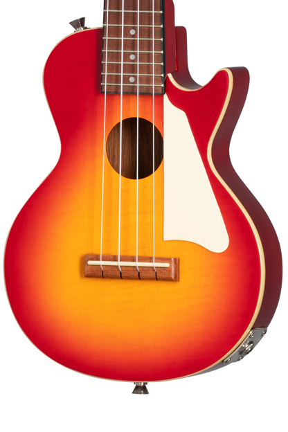 Epiphone Les Paul Concert Acoustic/Electric Ukulele - Heritage Cherry Sunburst