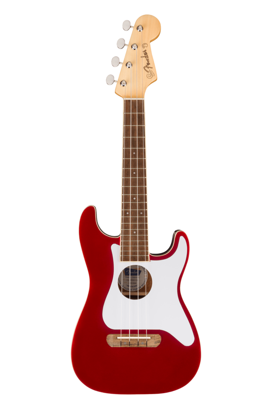 Fullerton Strat Uke - Candy Apple Red