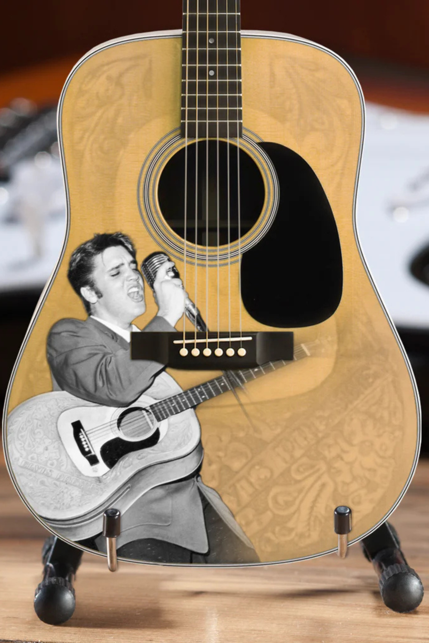 Elvis Presley 55' Tribute Acoustic - Mini Guitar