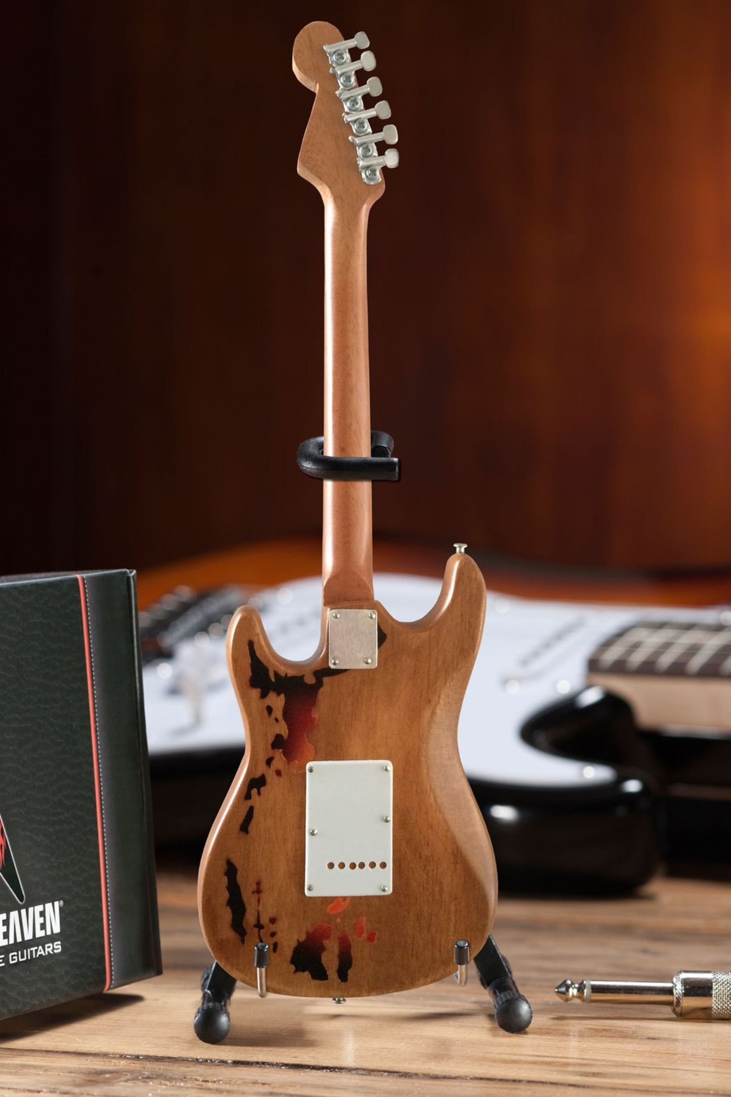 Rory Gallagher's Distressed Sunburst Stratocaster - Mini Guitar