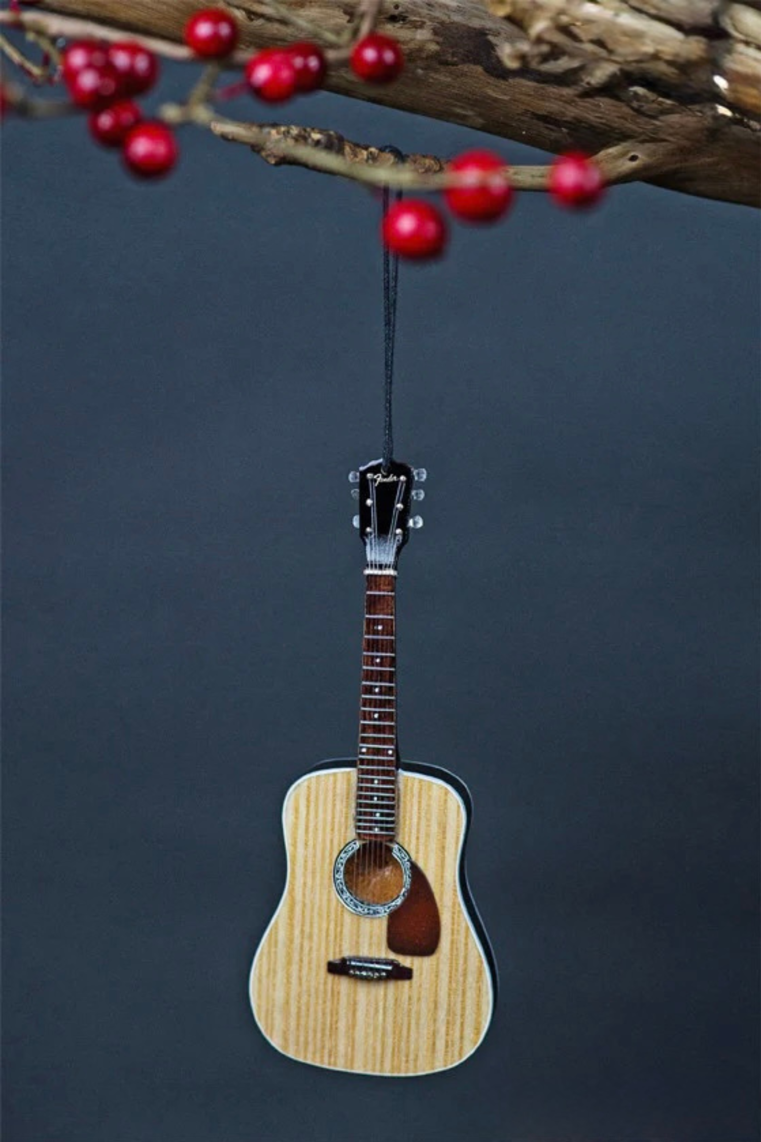 Fender PD-1 Dreadnought Acoustic Guitar Holiday Ornament