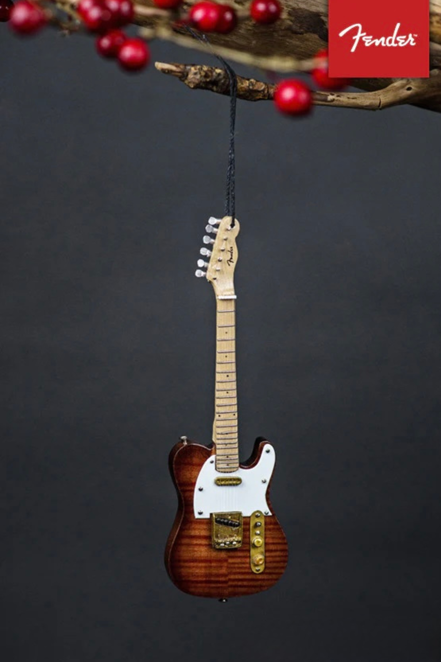 Fender Select Telecaster Guitar Holiday Ornament